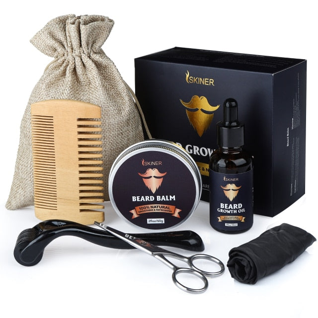 Beard Care Beard Grooming Beard Growth Kit Men Grooming Gift