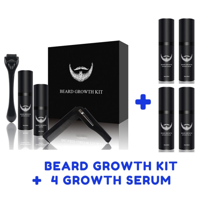 Beard Care Beard Grooming Beard Growth Kit Men Grooming Gift