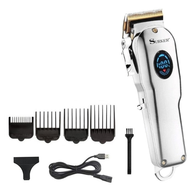 Cordless powerful hair clipper professional hairdressing hair trimmer