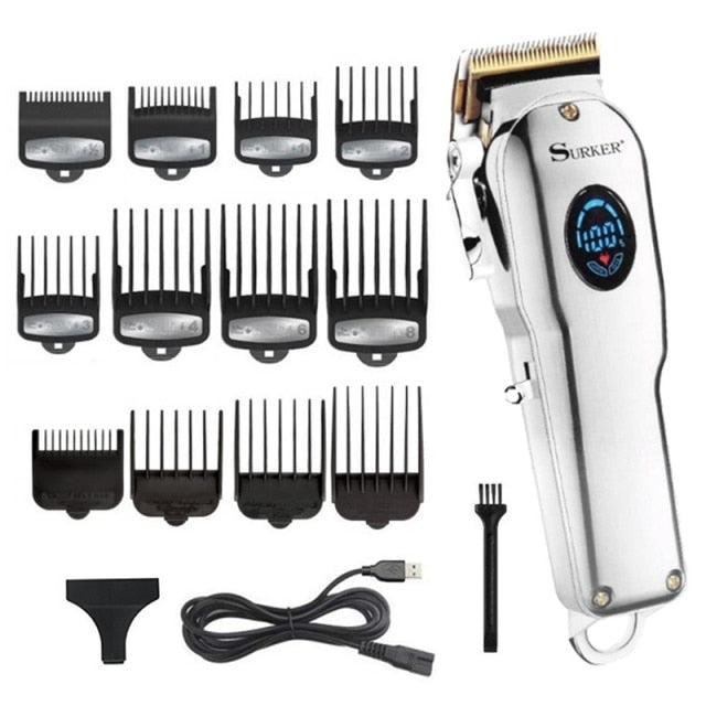 Cordless powerful hair clipper professional hairdressing hair trimmer