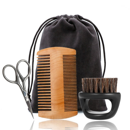 Men Beard Grooming Kit Mustache Beard Men Gift Beard Care Set