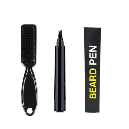 Beard Pen Beard Filler Pencil And Brush Beard Enhancer