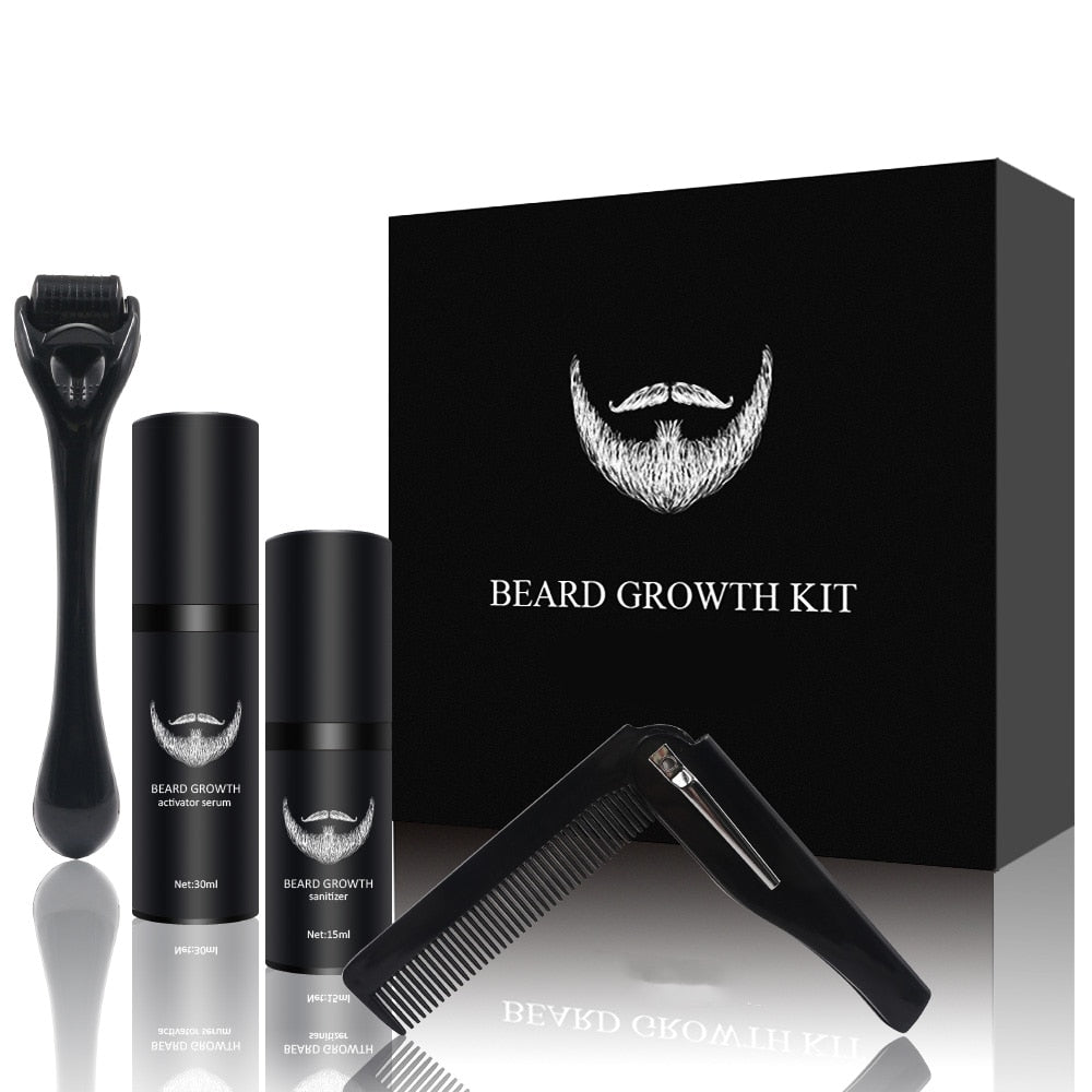 Beard Care Beard Grooming Beard Growth Kit Men Grooming Gift