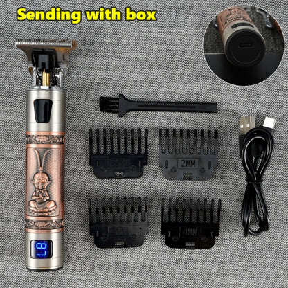 USB Electric Hair Clippers Rechargeable Shaver Beard Trimmer