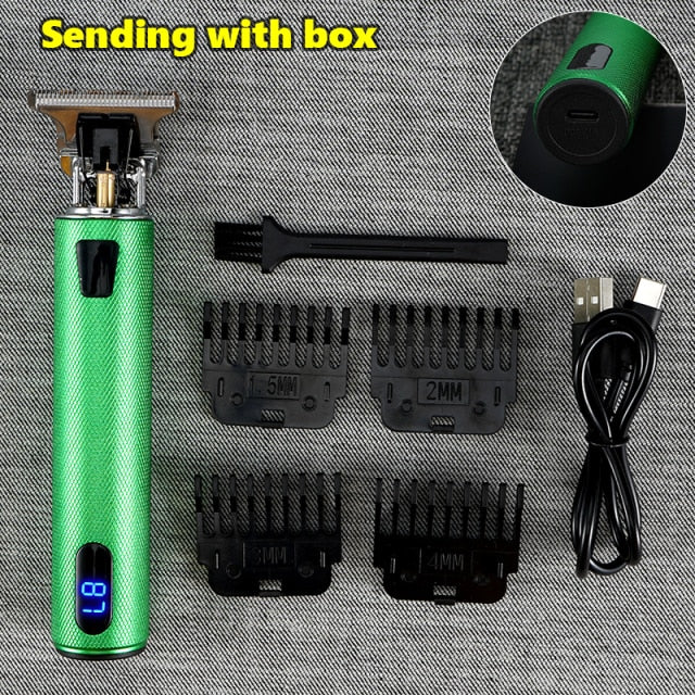 USB Electric Hair Clippers Rechargeable Shaver Beard Trimmer