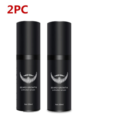 4 Pcs/set Professional Beard Growth Kit Hair Growth Enhancer Set