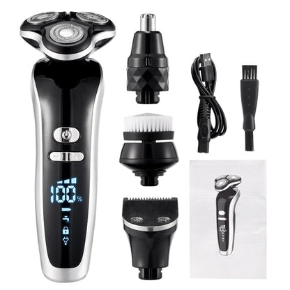 New Electric Shaver For Men 4D Electric Beard Trimmer USB Rechargeable