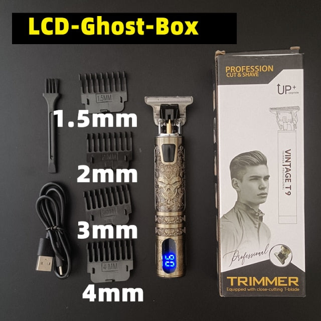 Electric Hair Clipper Rechargeable 0mm Shaver