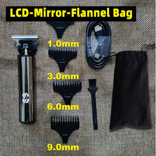 Electric Hair Clipper Rechargeable 0mm Shaver