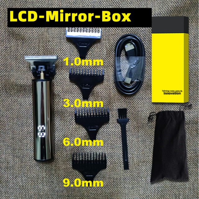 Electric Hair Clipper Rechargeable 0mm Shaver