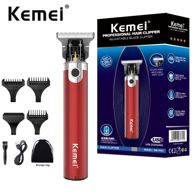 Professional MenTrimmer Beard Electric Clipper Barbe Hair Cutting