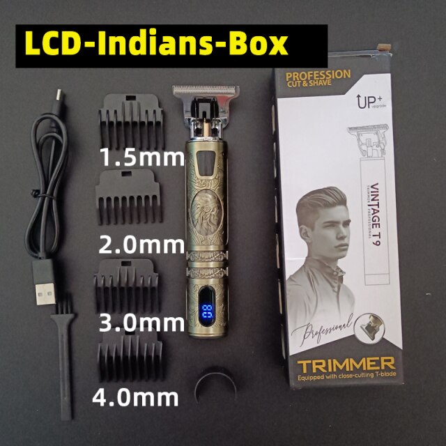 Professional clipper hair trimmer electric shaver beard trimmer for men