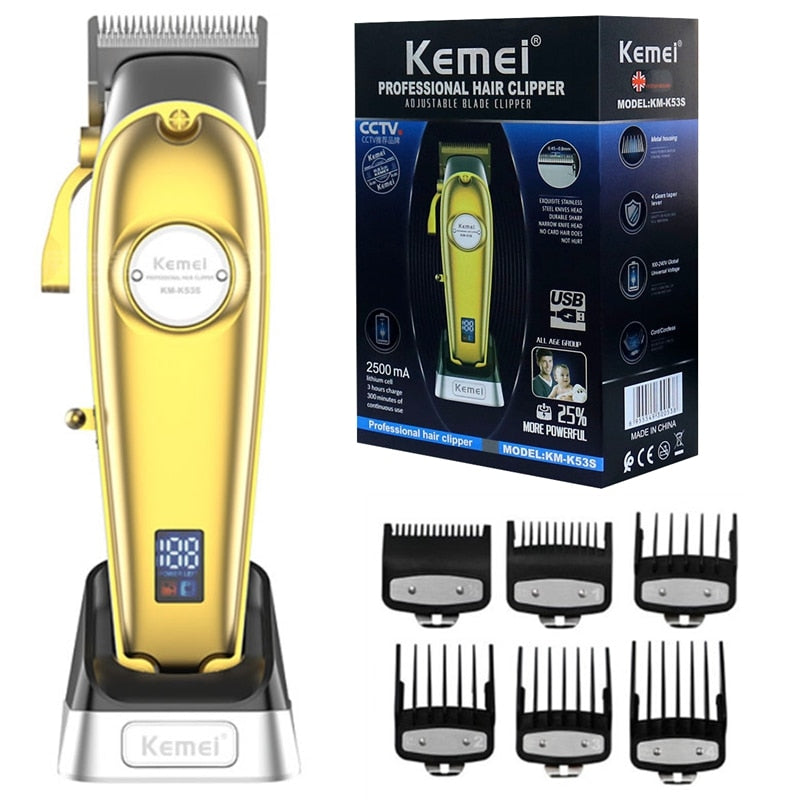 Original metal housing barber professional hair trimmer