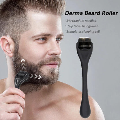 Derma Roller Titanium Hair Growth Mesoroller Face Machine Skin Care