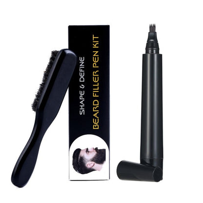 Beard Grooming Beard Pen Beard Filler Pencil And Brush