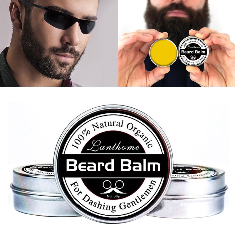 Professional Natural Conditioner Beard Balm Organic Moustache Wax